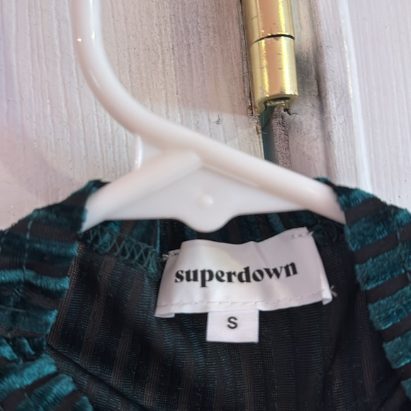 Green Revolve SuperDown Dress - Picture 3 of 4